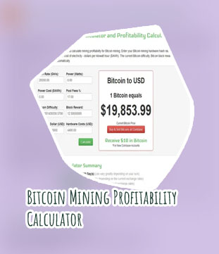 Btc mining calculator